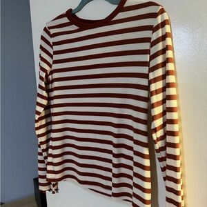 Striped Long Sleeve Top